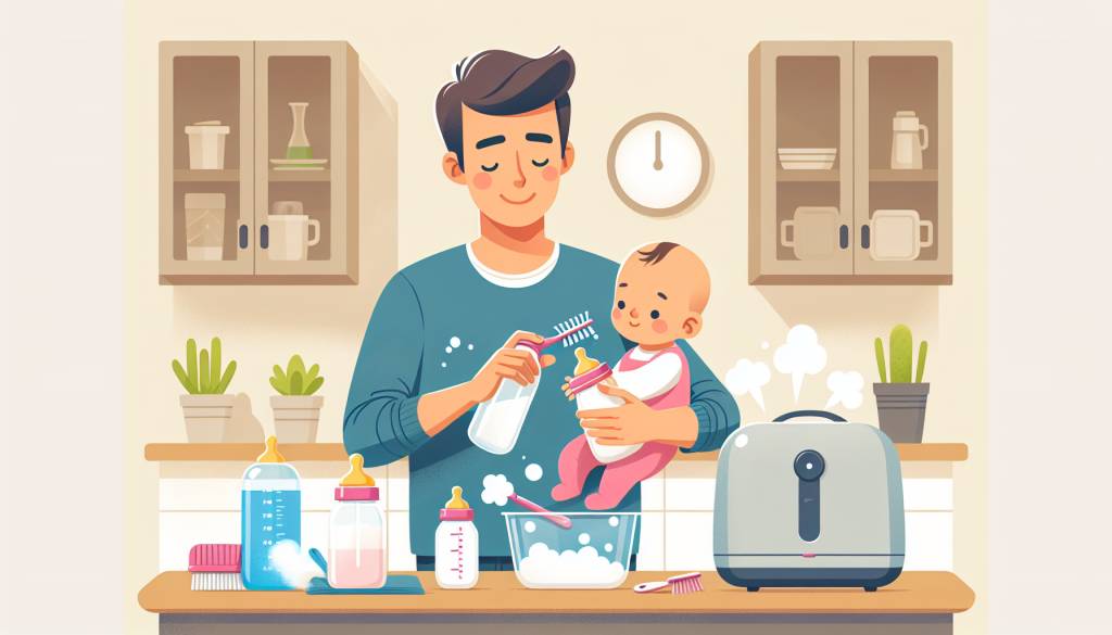 Scola biberon: come mantenere puliti i biberon del neonato