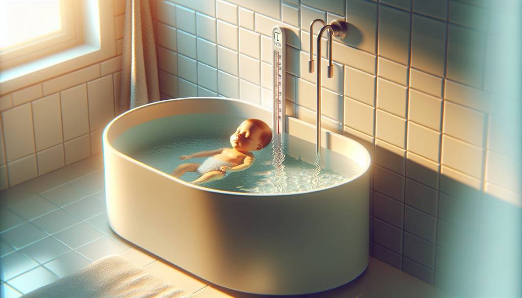 Importanza del termometro da bagno per la sicurezza del neonato